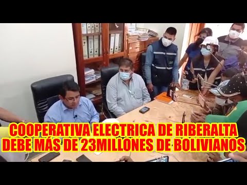 INFORME DE LA INT3RVENCIÓN DE LA COOPERATIVA ELECTRICA DE RIBERALTA..