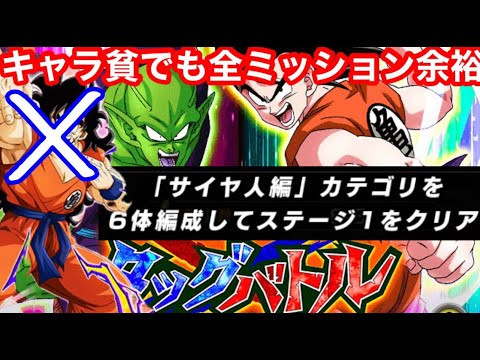 【ドッカンバトル  タッグバトル キャラ貧でも余裕クリア ○○だけ気を付ければ無料キャラだけで蹂躙 】グローバルCP ドッカン 開幕　ベジット　悟空4　global 【 ドカバト　ドラゴンボール 】