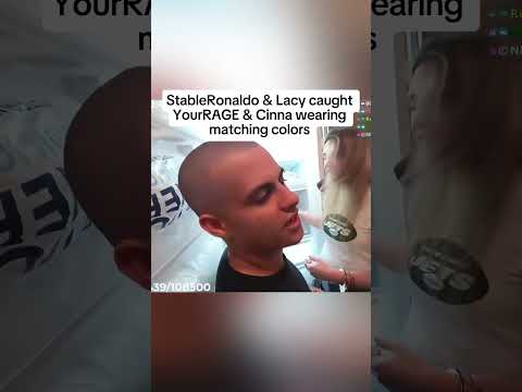 StableRonaldo & Lacy caught YourRAGE & Cinna wearing matching colors