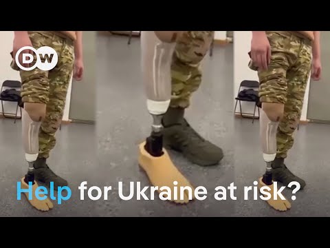 US tariffs hit Ukraine war veterans aid | DW News