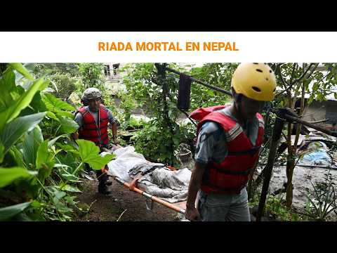 Más de 180 muertos y 500 desaparecidos por una inundación en Nepal | RTVE Noticias