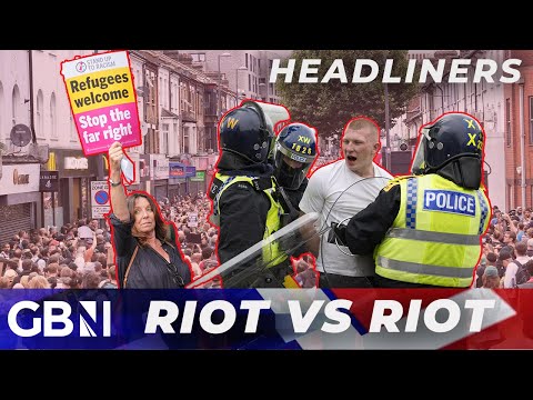 Riot 'STOPS' a riot, but 'what were the police doing?': 'hatred' on the streets at boiling point