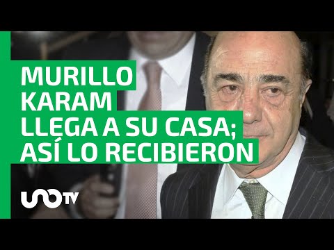 Jesús Murillo Karam llega a su casa para cumplir prisión domiciliaria; así lo recibió su familia