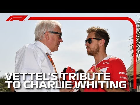 Sebastian Vettel Delivers F1 Drivers' Tribute To Charlie Whiting