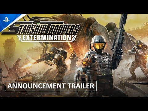 Starship Troopers: Extermination - Announcement Trailer | PS5 Games