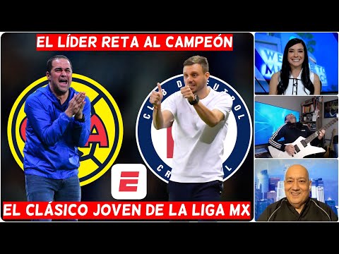 CRUZ AZUL FAVORITO vs. AMÉRICA. El líder reta al campeón en el Clásico Joven de Liga MX | Exclusivos