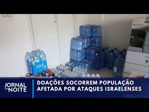 Doações ajudam população libanesa