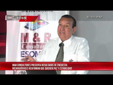 Encuesta de M&R: amplia aprobación de gestión y figura del Presidente Daniel Ortega - Nicaragua