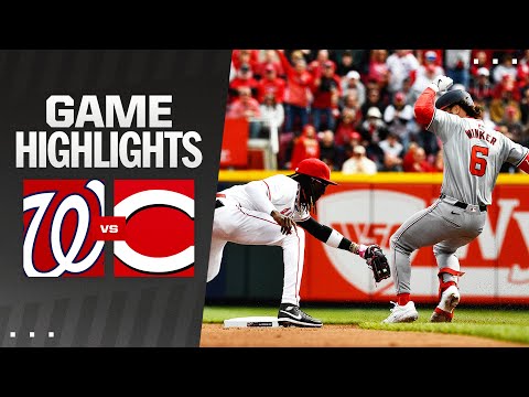 Nationals vs. Reds Game Highlights (3/28/24) | MLB Highlights