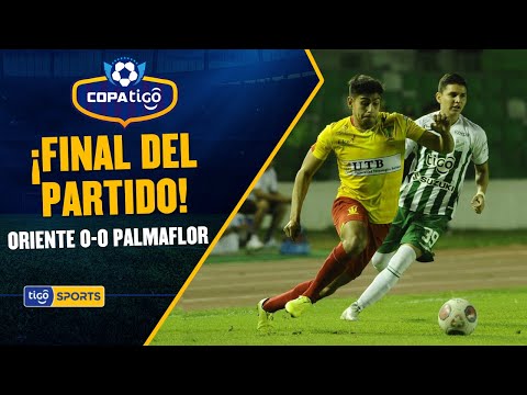 ¡Final del partido! Oriente Petrolero no pudo en casa y empató ante Atlético Palmaflor.