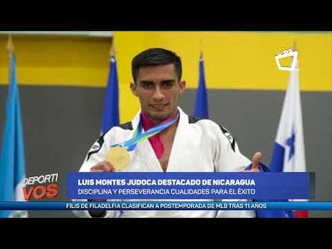 Luis Montes, judoca destacado de Nicaragua