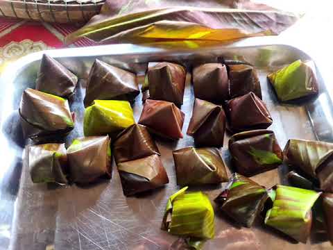 ขนมเทียนกล้วยแดงอินโด-รสชาติอร ขนมเทียนกล้วยแดงอินโด-รสชาติอร