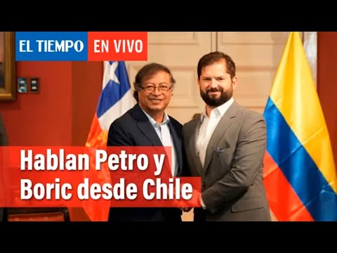 Petro y Boric se reunieron en Chile para coordinar estrategias regionales | CityTv