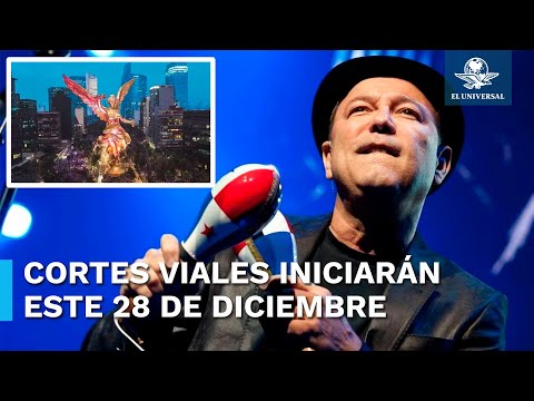 Estos serán los cortes viales en Paseo de la Reforma por concierto de Rubén Blades