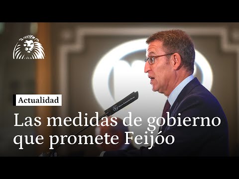 Feijóo promete recuperar la sedición y aumentar las penas por corrupción en sus primeros 100 días