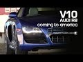 De Audi V10 komt naar Amerika video