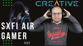 Vidéo-Test : CREATIVE SXFI AIR GAMER le TEST : un casque AUDIO avec du STYLE et POLYVALENT !