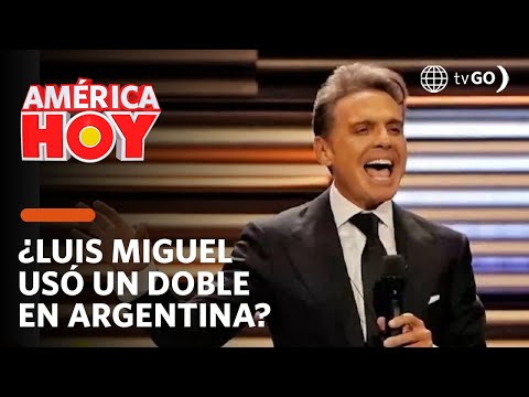 América Hoy: El secreto de Luis Miguel para bajar 20 kilos (HOY)