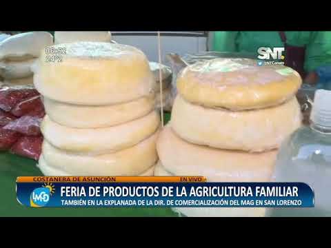 Costanera de Asunción: Inició la Feria de la Agricultura Familiar