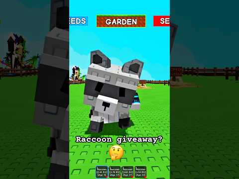 Giving Away the BEST Pet in Grow A Garden! 🤯 | #shorts #roblox #growagarden