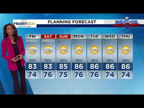 Local 10 Weather Video Forecast: 10/17/24 Evening Edition