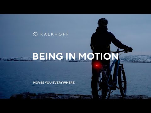 BEING IN MOTION IS A PART OF ME | Kalkhoff Bikes