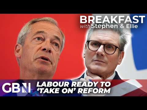 Labour ready to TAKE ON Nigel Farage as Reform UK take over Tories in the polls