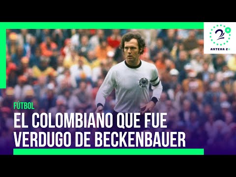 La hazaña de un colombiano contra Franz Beckenbauer
