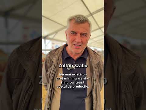 „Fermierii vând și cumpără la prețuri impuse, nu mai pot să negocieze”, afirmă Zoltan Szabo