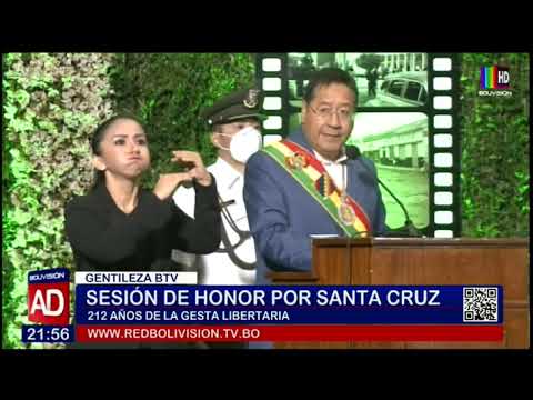 Sesión de Honor por Santa Cruz