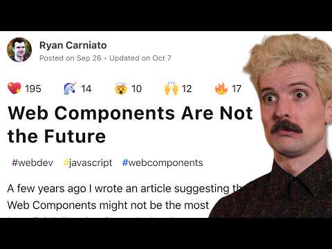 Why Web Components Failed