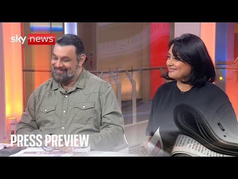 Press Preview | Alex Andreou and Salma Shah | Monday 15 September 2025