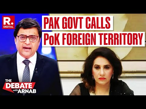 Arnab SHUTS DOWN Pakistan Panelists: 'Your Government Called PoK a Foreign Territory!