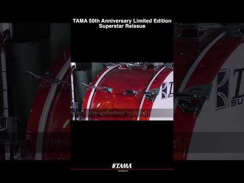 TAMA 50th Anniversary Limited Edition Superstar Reissue #shorts