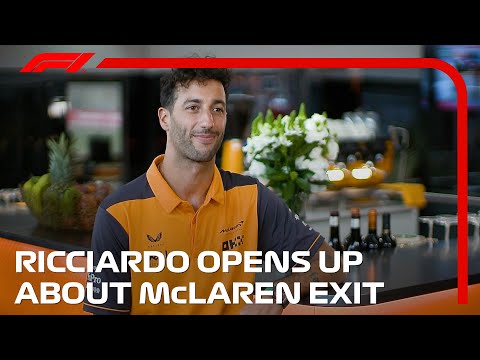 Daniel Ricciardo Opens Up About His McLaren Exit