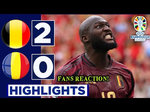 Belgium - Romania 2-0 HIGHLIGHTS | Euro 2024