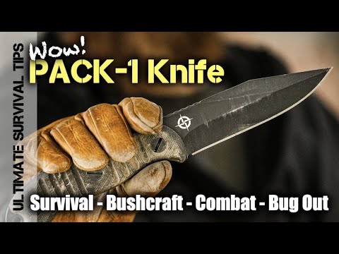 New! PACK-1 Knife: Ultimate Survival Tips Camp Knife is HERE! Bushcraft, Bug Out, Tactical Blade