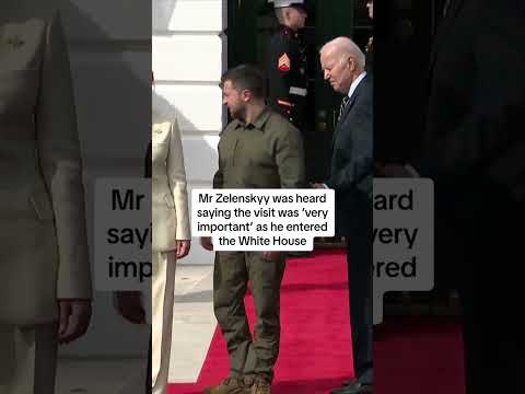 Zelenskyy thanks the US for 'very powerful defence package'