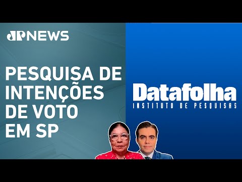 Datafolha aponta empate técnico entre Ricardo Nunes (27%) e Guilherme Boulos (25%)