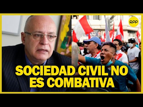 Luis Nunes: Hemos tenido un año terrible, la sociedad civil no está combativa