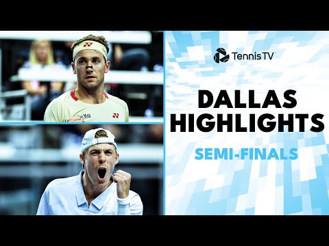 Ruud Meets Munar; Shapovalov Battles Paul | Dallas 2025 Semi-Final Highlights