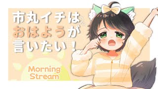 【 朝配信 】 Morning stream!  ～市丸イチは『おはよう』が言いたい ！～ #742   【 Japanese Vtuber
