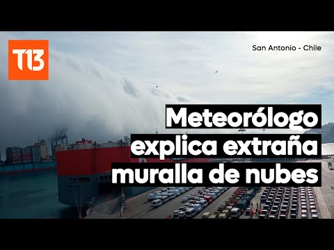 Gran muralla de nubes sorprende a sectores del sur de Valparaíso