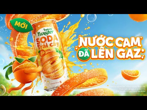 TWISTER SODA TRÁI CÂY - NƯỚC CAM ĐÃ LÊN GAZ!!!