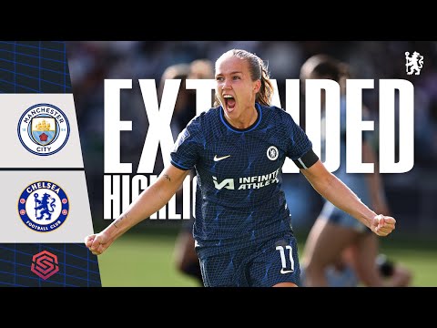 Manchester City Women 1-1 Chelsea Women | Highlights - EXTENDED | Chelsea FC | WSL 2023/24