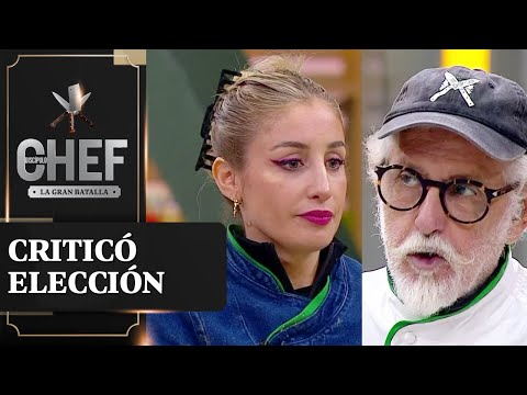 TIENE UNA CONTRA: Ennio Carota criticó duramente plato de Dani Castro - El Discípulo del Chef