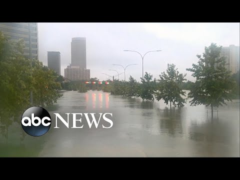 Greater Houston remains paralyzed as Harvey rages
