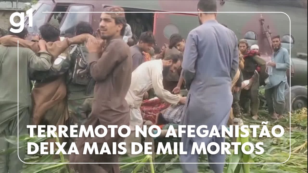 Terremoto no Afeganistão deixa mais de mil mortos; Talibã pede ajuda internacional