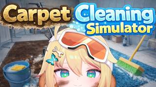 Greasy Monkey Cleaning Carpets for Your Relaxation