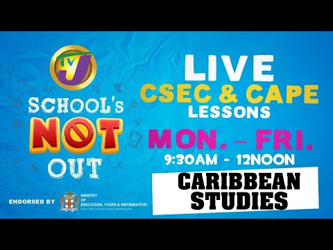 CAPE Caribbean Studies - May 19 2020